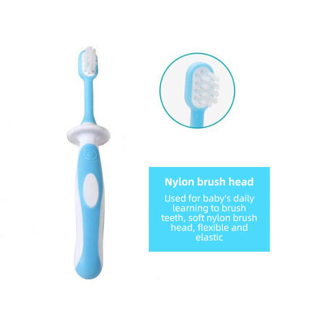 Factory Free Sample Baby 3 Stage Oral Care Set Training Toothbrush BPA Free Custom Logo Training Toothbrush Set for Newborn supplier