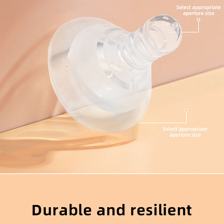 Factory Price BPA-Free Breast Milk Feeding Bottle Nipple Wide Neck Silicone and Latex Baby Nipple for Infant Feeding factory