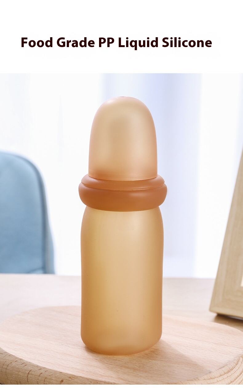 BPA Free Baby Food Supplement Spoon Rice Paste and Flour Squeezer Newborn Silicone Bottle Feeding Tool supplier