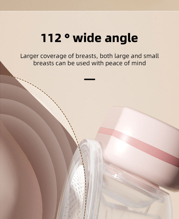 Rechargeable Electric Wireless Hands Free Breast Milk Pump Automatic Breastfeeding Thin Breast Pump details