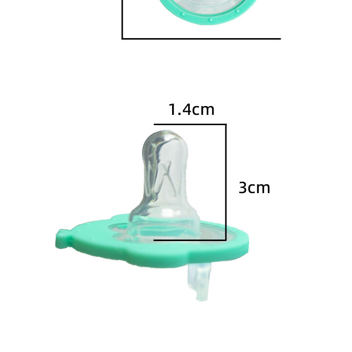 BPA-Free Eco-friendly Food Grade Silicone Pacifier Soft Safe Dummy Soother for Newborns Adults Cartoon for Infants Children manufacture