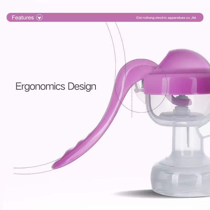 Factory Stocks BPA Free Manual Breast Pump for Baby Breast Feeding Portable Food Grade Silicone Manual Pump supplier