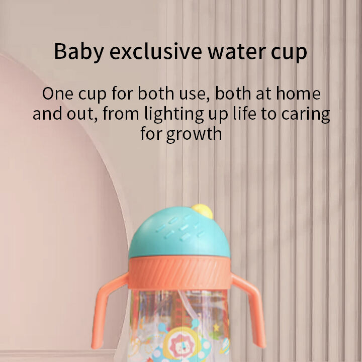 Wholesale Price BPA Free Plastic Baby Feeding Sippy Cup 240/300ML 360 Degrees Leakproof Kids Drinking Cup manufacture