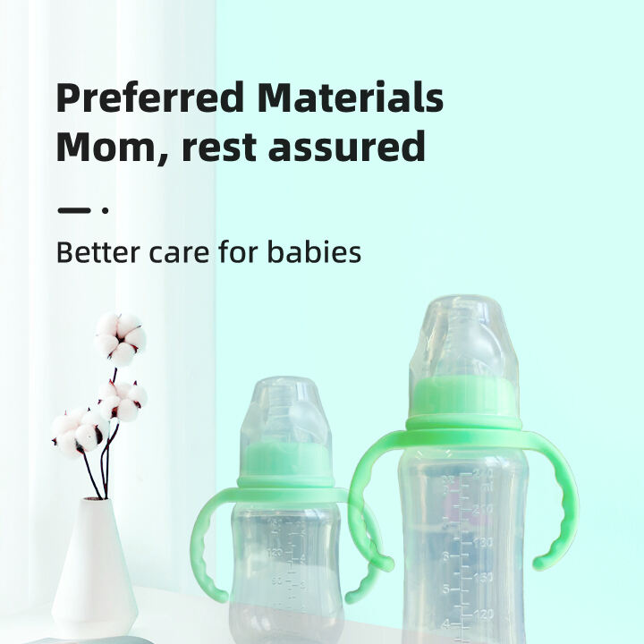 Bpa Free OEM Service Factory Price Baby Feeding Bottle Food Grade PP Silicone Breast Milk Bottle factory