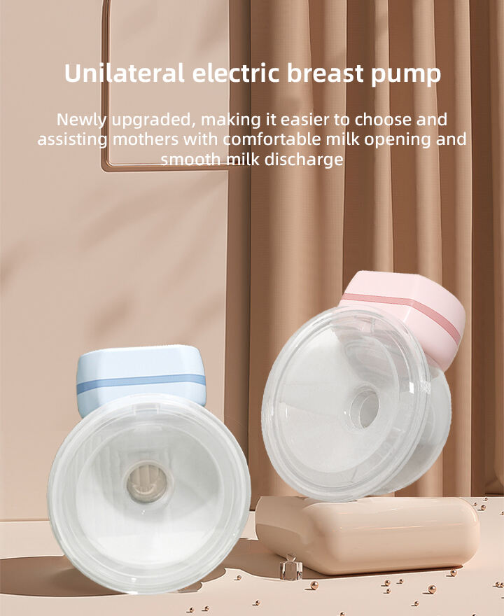 Rechargeable Electric Wireless Hands Free Breast Milk Pump Automatic Breastfeeding Thin Breast Pump factory