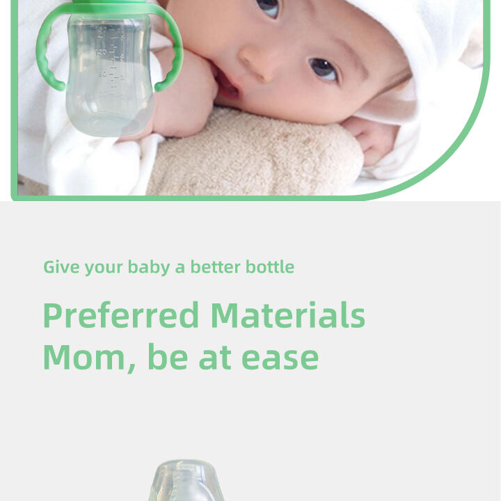 Bpa Free OEM Service Factory Price Baby Feeding Bottle Food Grade PP Silicone Breast Milk Bottle details