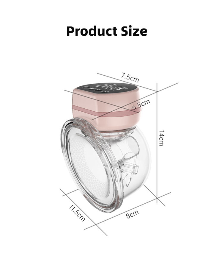 Rechargeable Electric Wireless Hands Free Breast Milk Pump Automatic Breastfeeding Thin Breast Pump supplier
