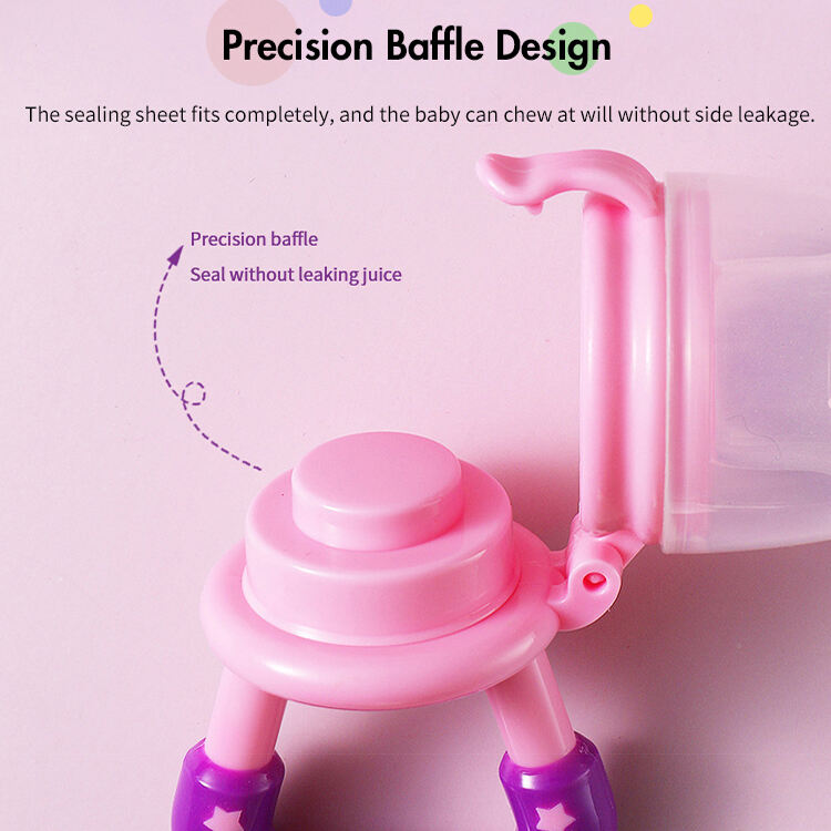 Wholesale Eco-Friendly Non-Toxic Infant Baby Feeding Toy Different Size Frucht Schnuller Silicone Pacifier Animal Baby Feeder manufacture