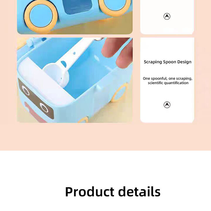 Factory Price Baby Milk Powder Dispenser Box BPA Free Portable Food Snacks Container  for Kids Baby Products factory