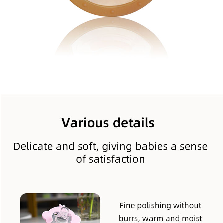BPA-Free Eco-friendly Food Grade Silicone Pacifier Soft Safe Dummy Soother for Newborns Adults Cartoon for Infants Children manufacture