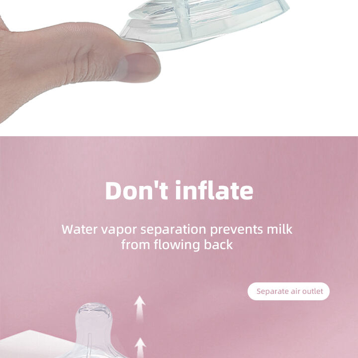 Manufacturer Soft Touch Silicone Pacifier for Baby - Wide-Mouth Nipple Baby Feeder Nipple Silicone Bottle Nipple for Baby details
