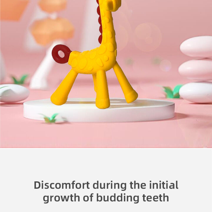 BPA Free Baby Silicone Training Toothbrush Teething Toys Food Grade Banana Baby Teether for Soothing Baby Gums supplier