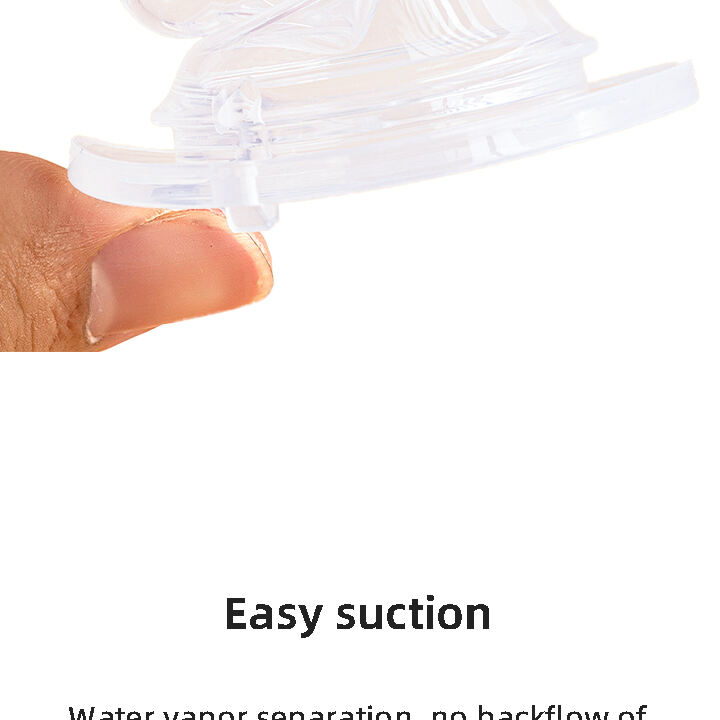 BPA-Free Soft Transparent Silicone Nipple for Baby Bottle Durable and for 0-12 Months Baby Feeding Nipple details