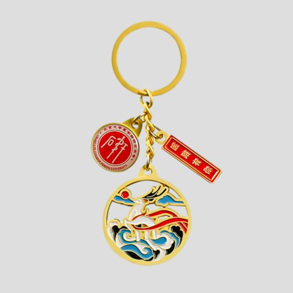 Stand out with eye-catching PVC keychains at trade shows and events