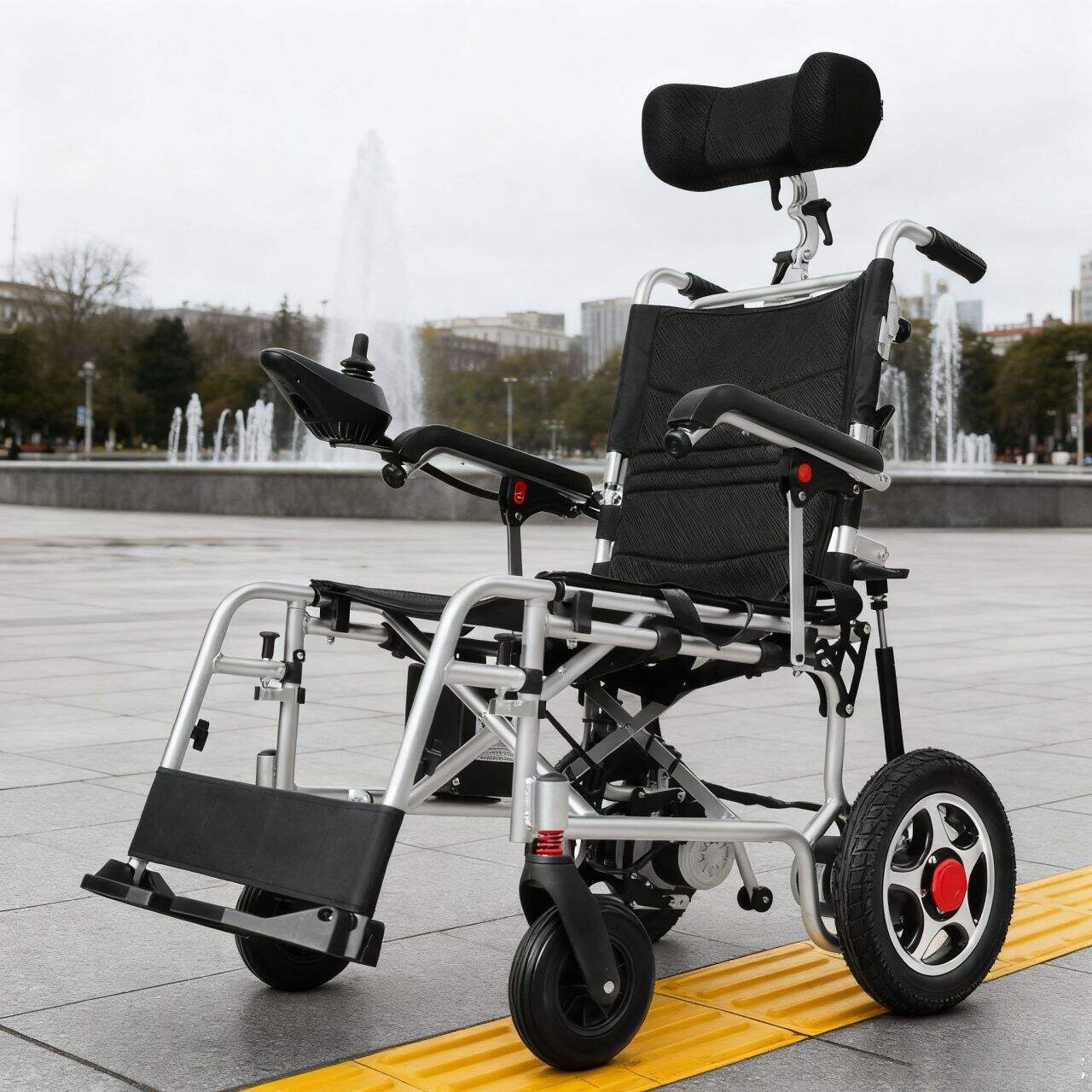 Toppfunktioner för fällbara lutningsreglerbara rullstolar