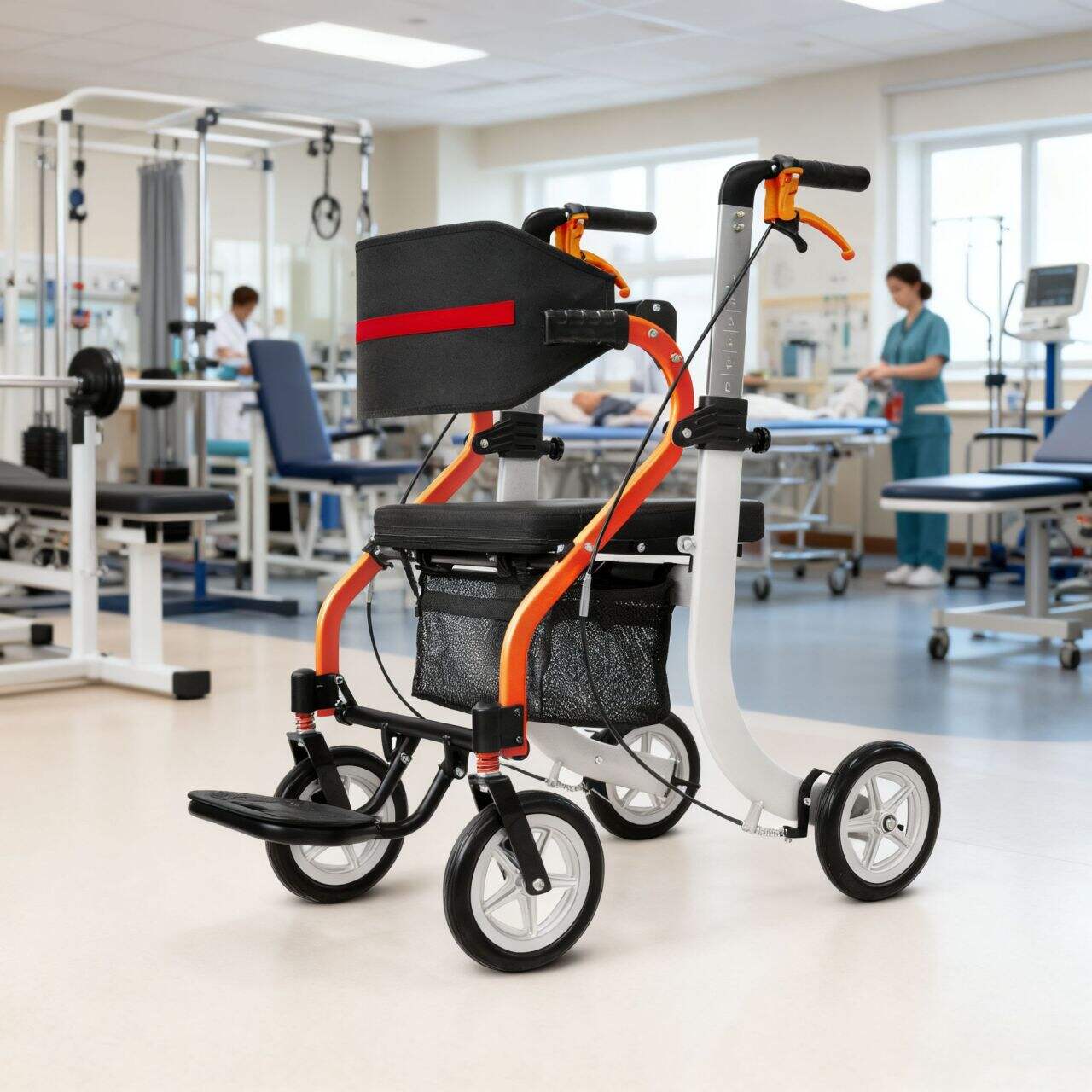 When using the Sulenz ultra light rollator