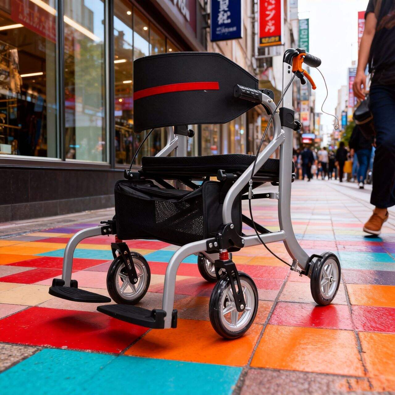 Vad är fördelarna med att använda en kompakt rullator med säte