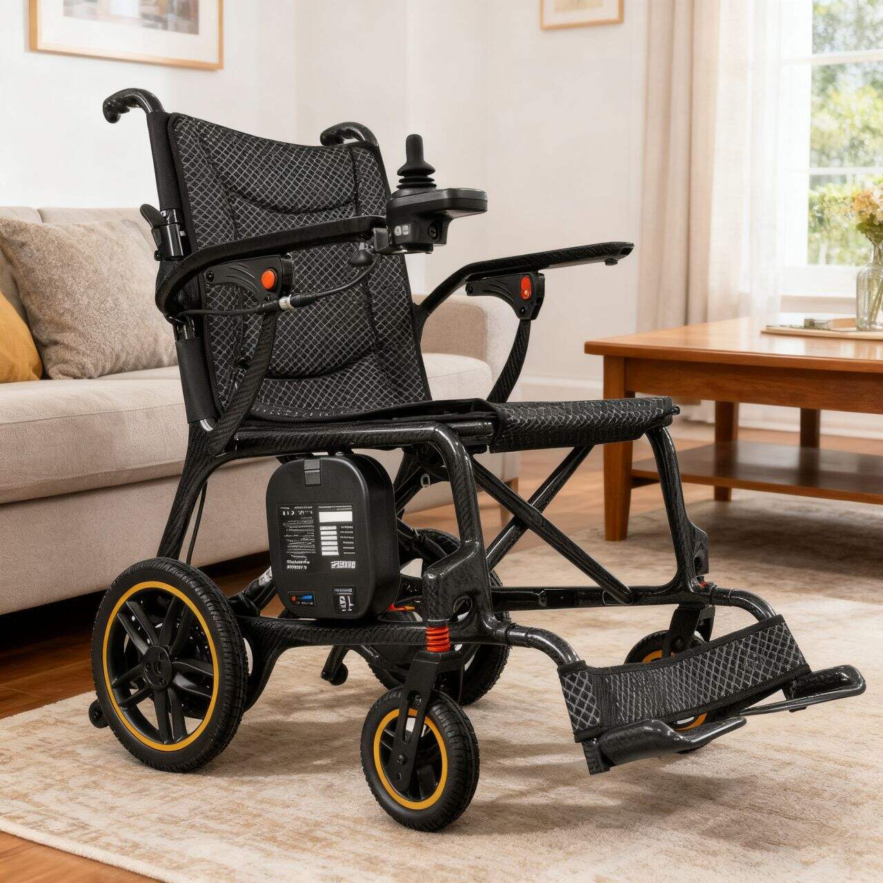 Lightweight Folding Electric Wheelchair