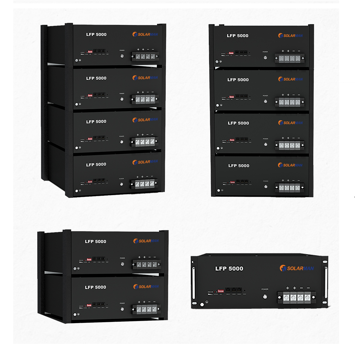 SOLARMAN LFP 5000 51.2V 100AH manufacture