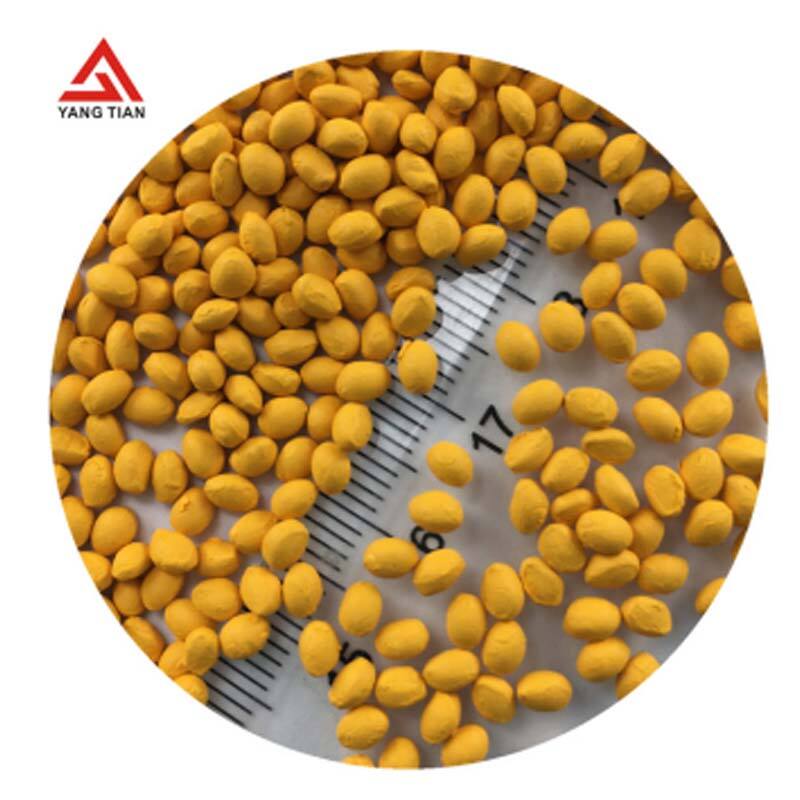 PE PP Yellow Color Masterbatch Supplier Plastic Colorant Pigment Content 19% for injection molding