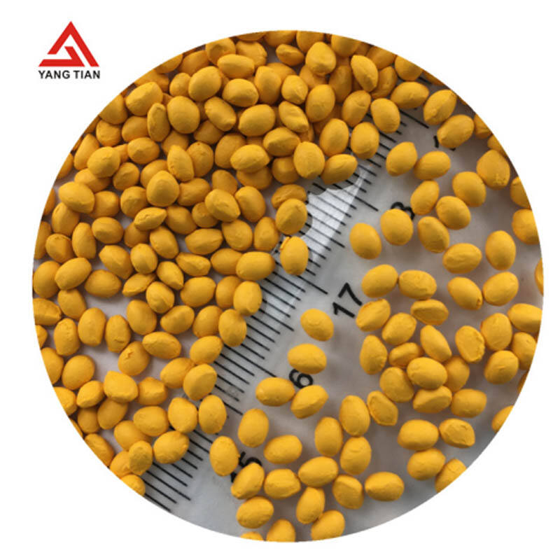 PE PP Yellow Color Masterbatch Lieferant Kunststoff-Farbstoffpigmentgehalt 19 % für Spritzguss
