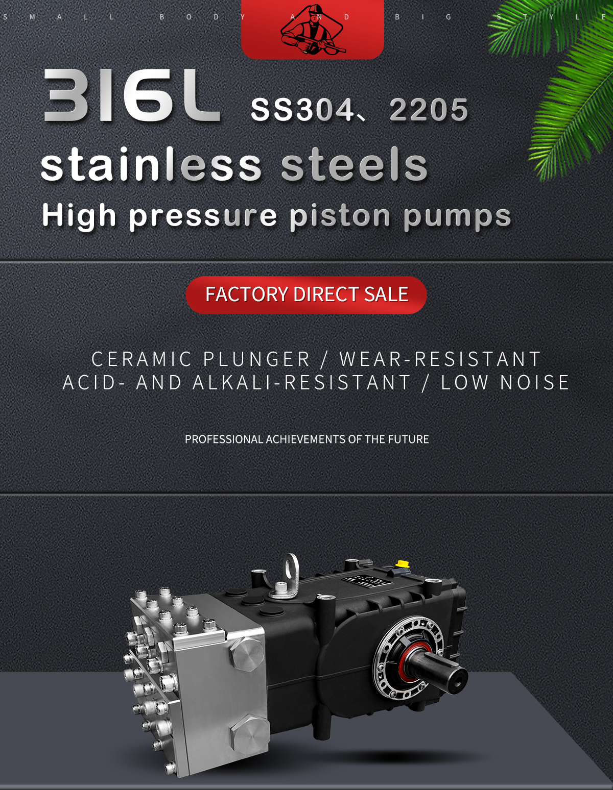 153Lpm 130bar 1885PSI KF36 Industrial Heavy Duty High Pressure Desalination Washer Triplex Plunger Pump details