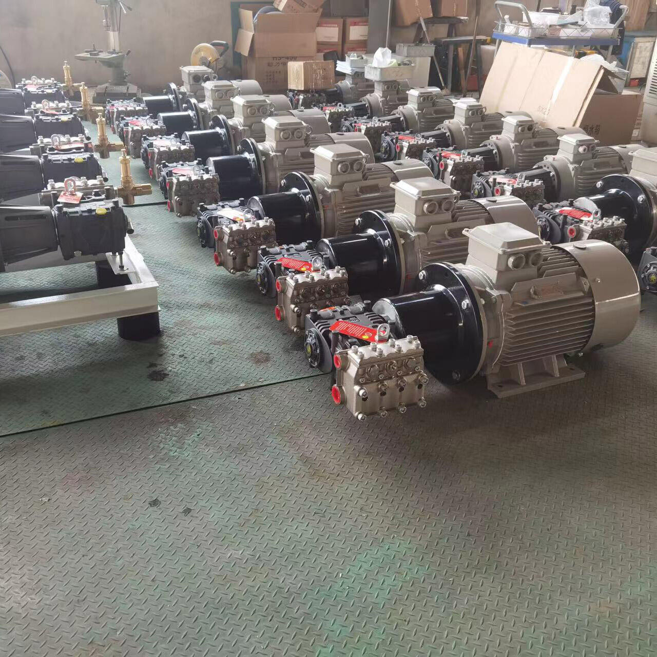 60hz 36kw 14500psi 1000bar 18lpm commercial buildings washing industrial high pressure washer  remove rust deburring-20