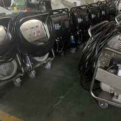60hz 36kw 14500psi 1000bar 18lpm commercial buildings washing industrial high pressure washer  remove rust deburring-16
