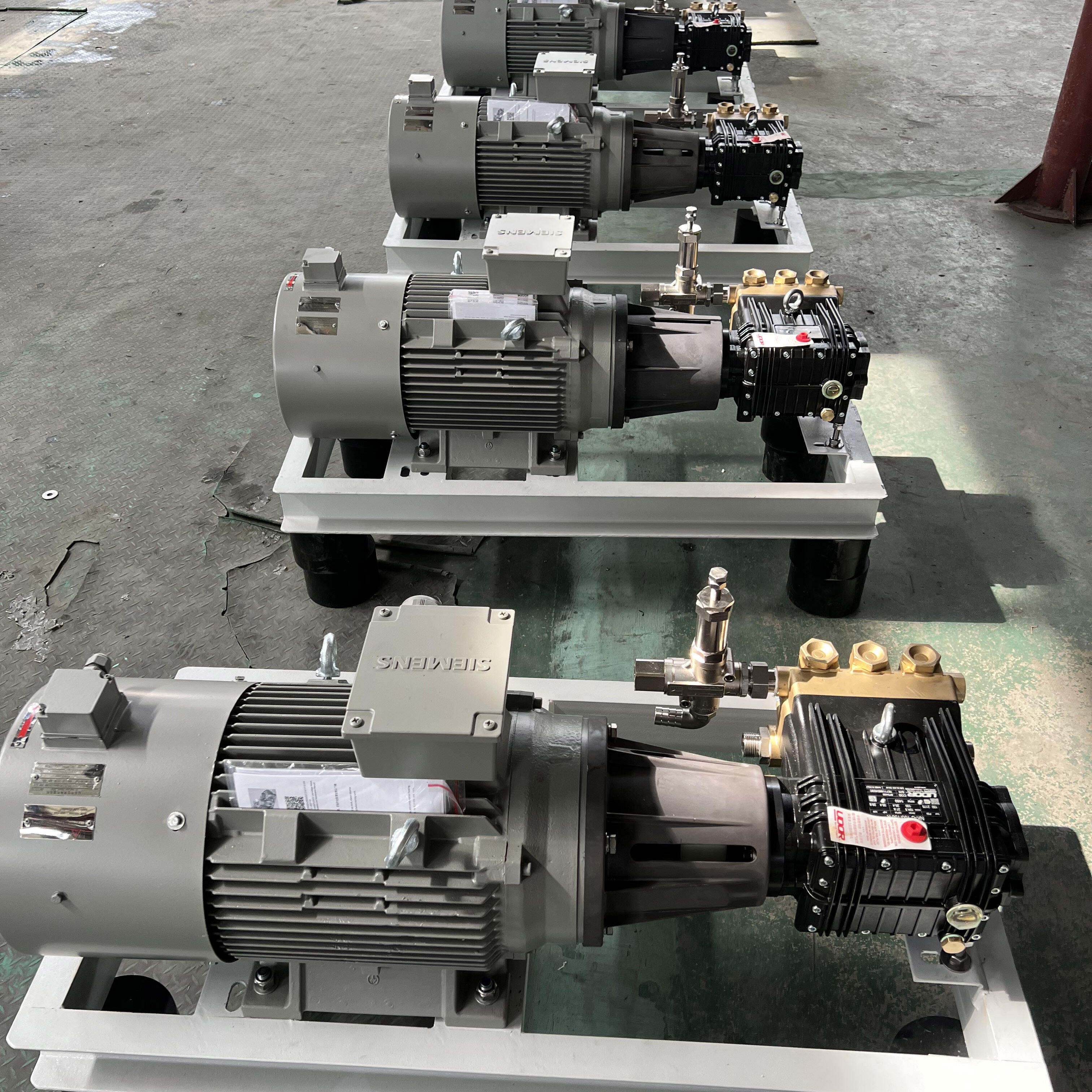 60hz 36kw 14500psi 1000bar 18lpm commercial buildings washing industrial high pressure washer  remove rust deburring-17