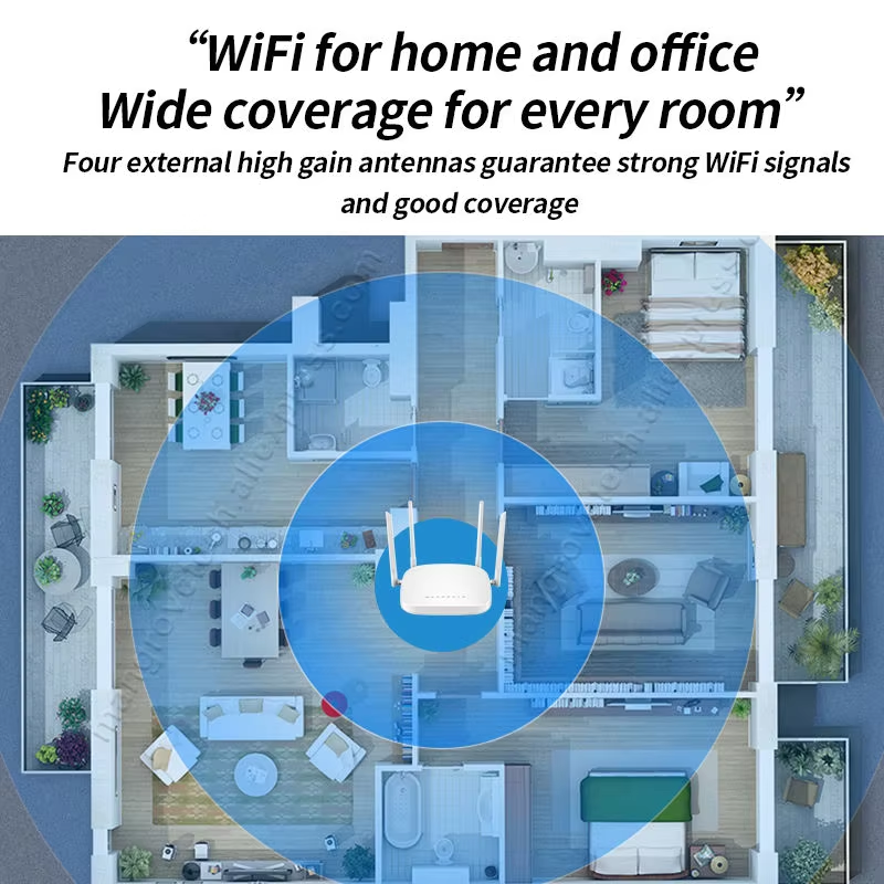 4g Sim Router Wireless Network Wifi Router 4g Lte with Sim Card Slot Cat4 300Mbps Port manufacture