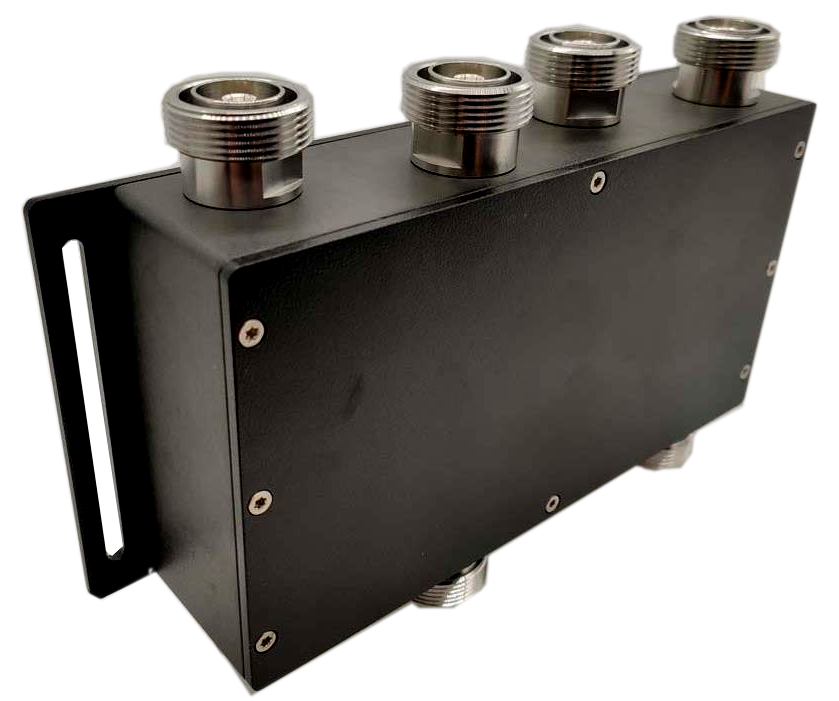 High Quality 698-2700MHz RF Combiner 4 in 4 Out Hybrid Combiner Low PIM High Isolation with IBS Hybrid Combiner factory