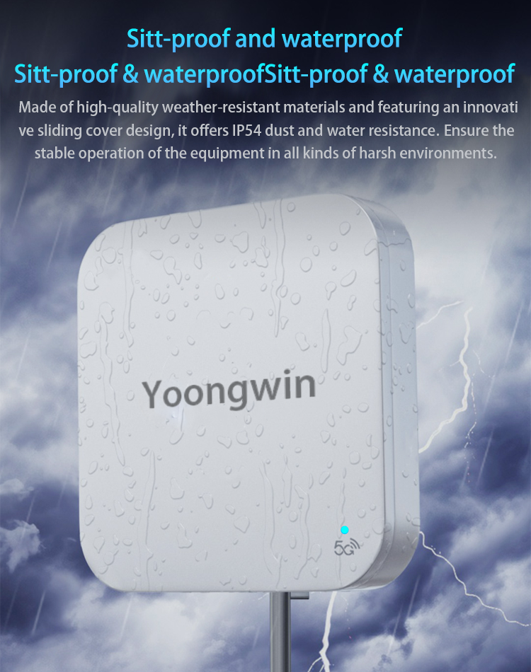 Compliant with New Specifications 5G CPE | Wi-Fi 6 Signal Amplification, with Home Phones/Tablets/TVs, 4G/5G Mobile Router factory