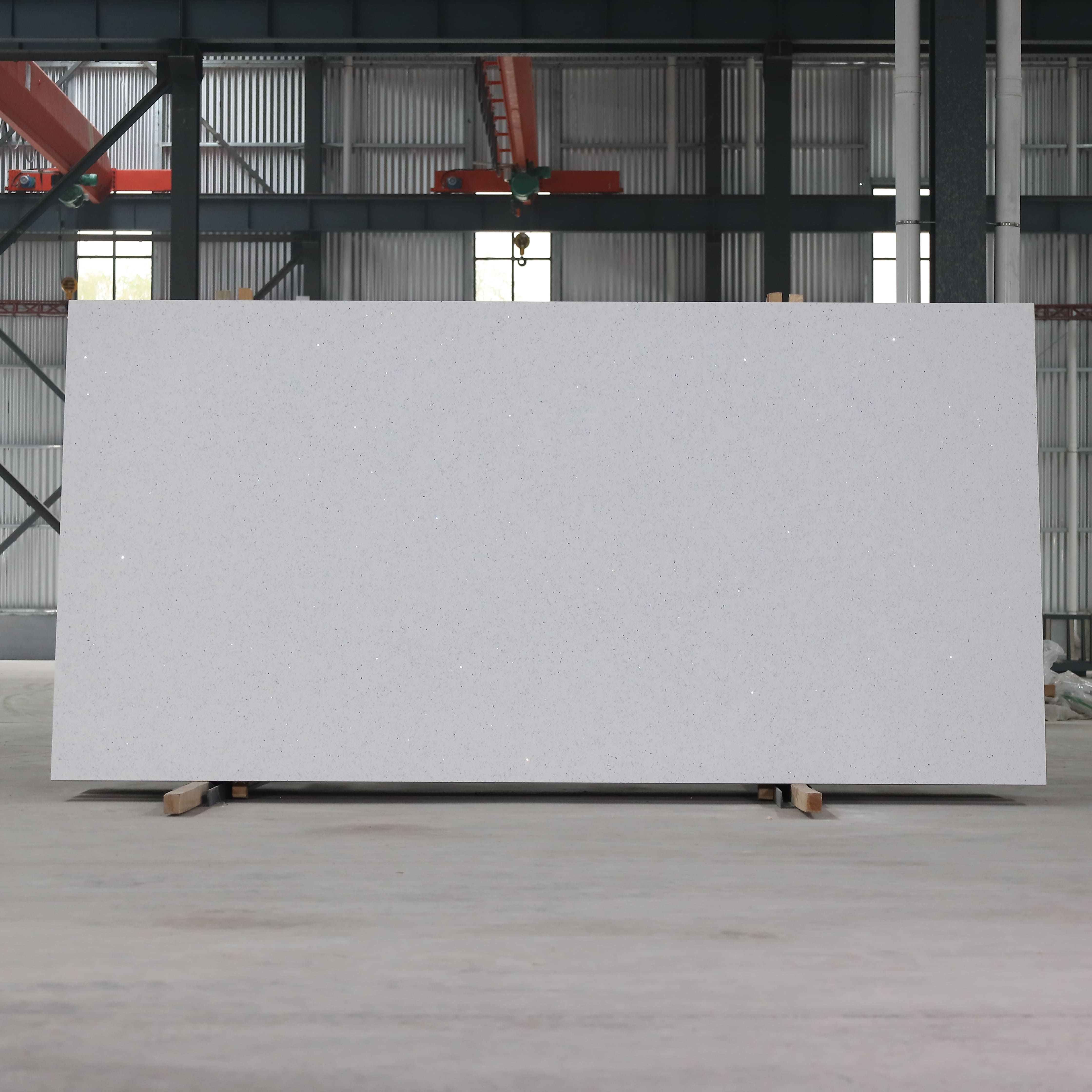 product ydstone modern design kitchen quality pure color white artificial slabs price quartz stone slabs-4