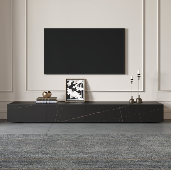YDSTONE Modern Luxurious Black Veneered Granite Island for Restaurants Bathrooms Vanities Dining Living Room Marble Countertop details