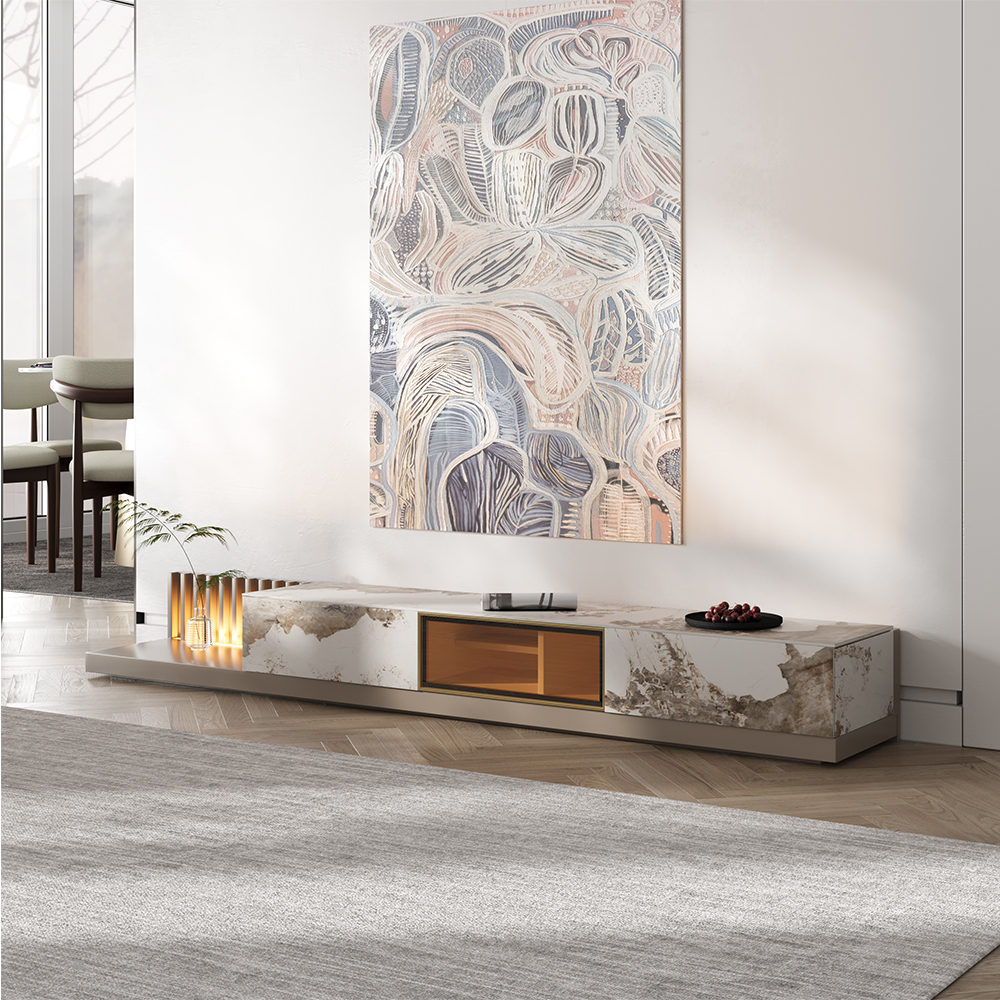 YDSTONE Modern Luxurious Black Veneered Granite Island for Restaurants Bathrooms Vanities Dining Living Room Marble Countertop supplier
