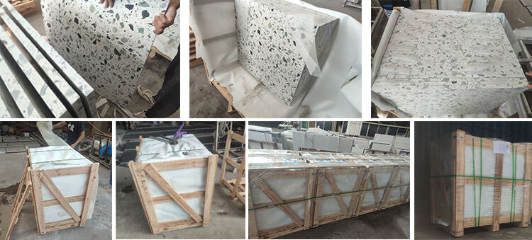 product ydstone terrace interior decoration balcony terrazzo floor tiles wholesale price artificial stone terrazzo tile-20