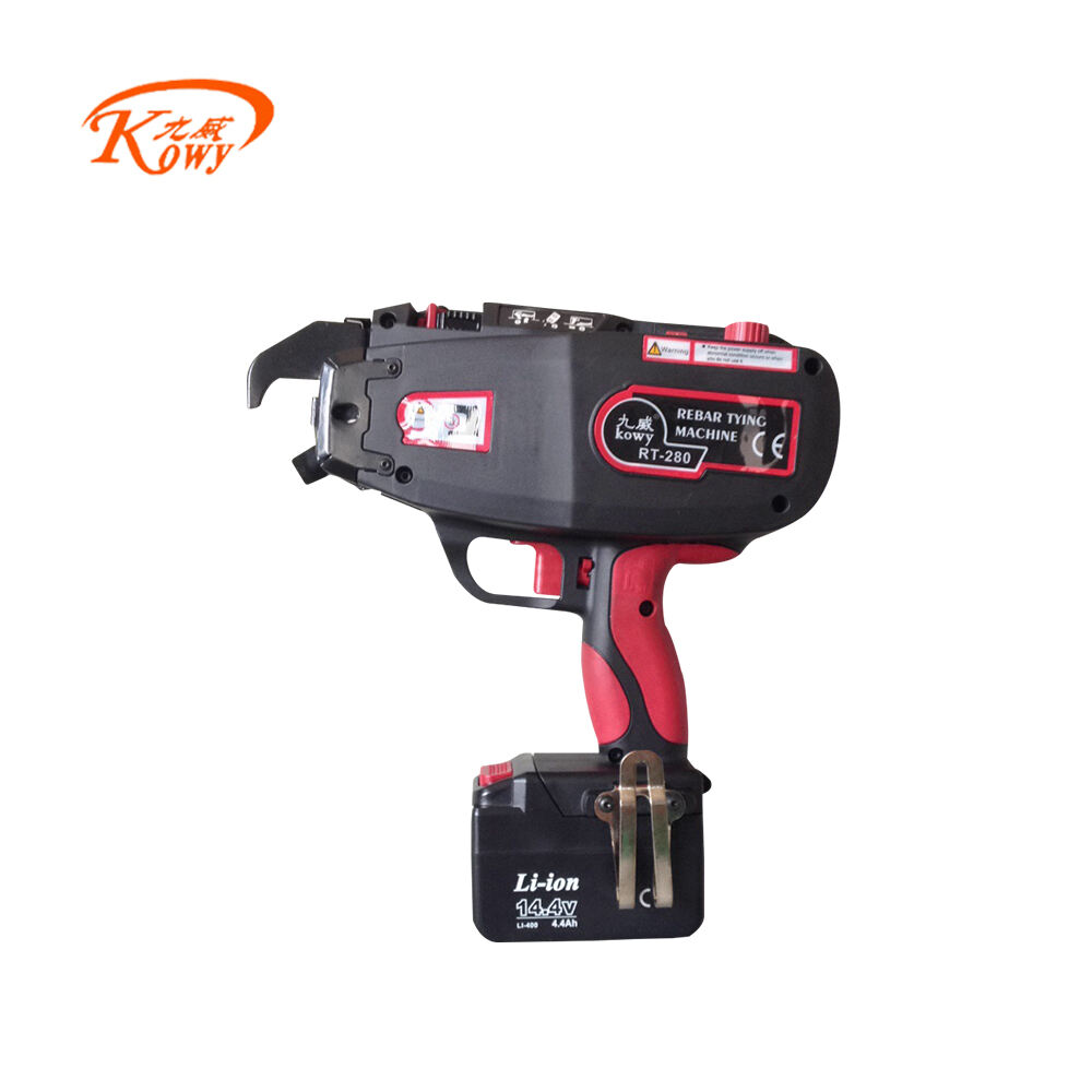 product kowy rt528  28mm steel rebar tier machine steel  rebar tying tool machine-8