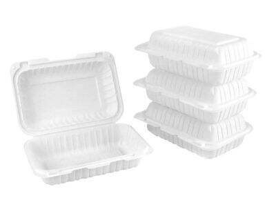 Leak-Proof Hinged Clamshell Containers: Safe for Saucy Dishes