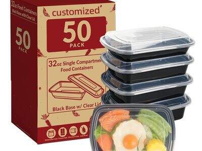 Disposable Lunch Boxes: 8 Compartment Designs for Balanced Meals