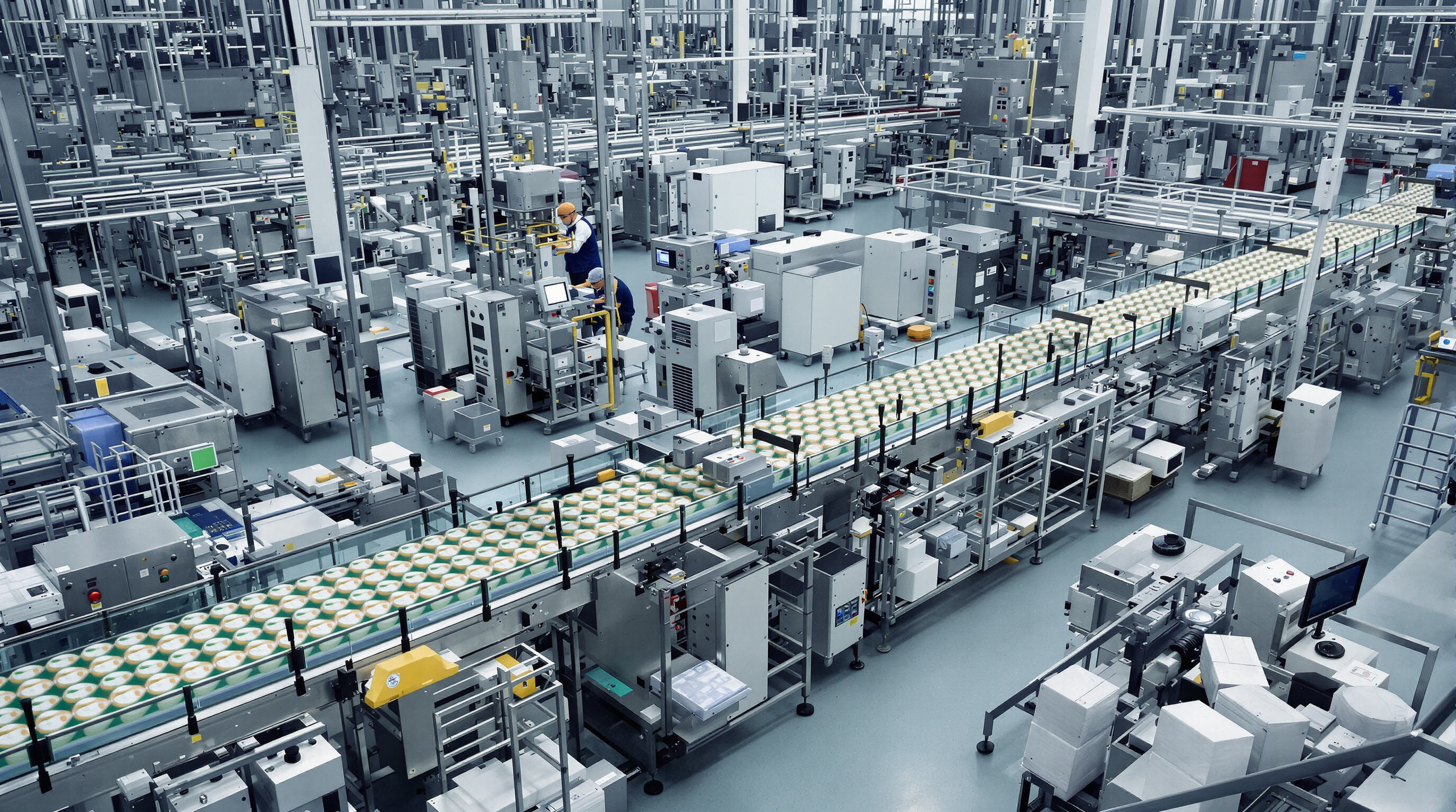 Automated capsule counting machines streamlining workflow on a pharmaceutical production line