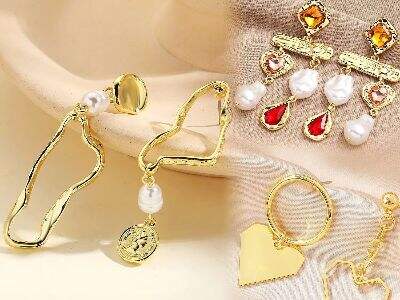 A Arte por Trás das Nossas Brincos de Lustre com Contas Intricadas