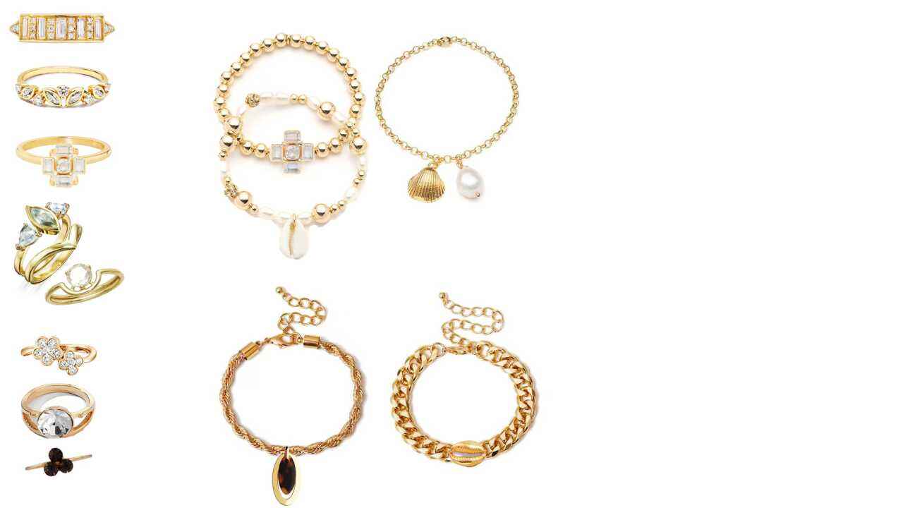 custom hot sale gold plated alloy link fashion jewelry gift accessory chain bracelets  bangles for women-25