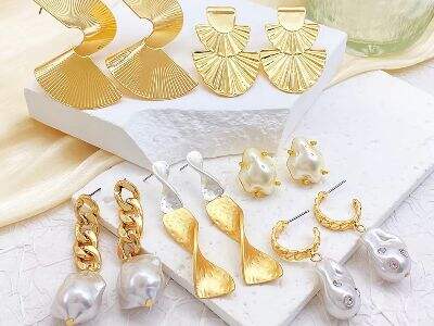 A importância dos brincos grandes de argola em uma exposição de joias moderna