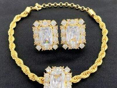 Quais são os principais indicadores de qualidade para um conjunto atacadista de colar e brincos