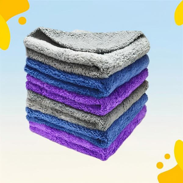 All-in-one microfiber car washing cloths