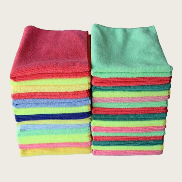 Paños de limpieza de microfibra premium para compradores al por mayor