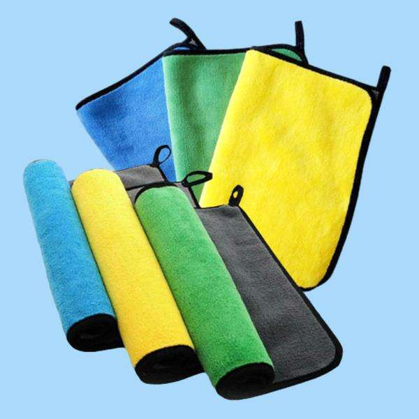 How to effectively clean with microfiber cloths