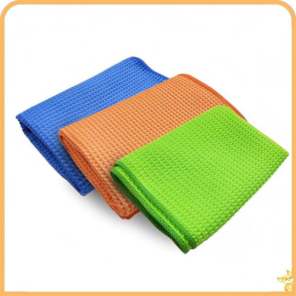 Customizable waffle towels for branding and promotions