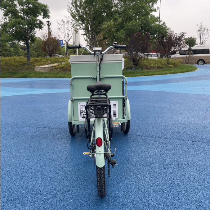 3 wheel ice cream bike electric tricycle for frozen food bike outdoor sale factory