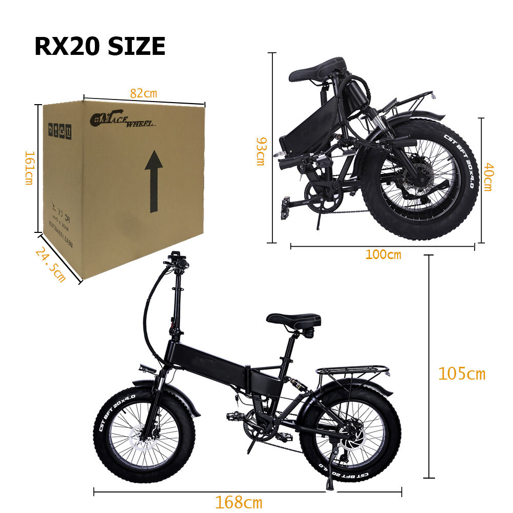 New Bicicleta Electrica 20 Inch Foldable 500w Moped Aluminum Alloy Folding Ebike factory